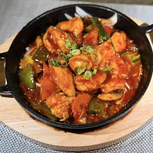 sur plaque chauffante